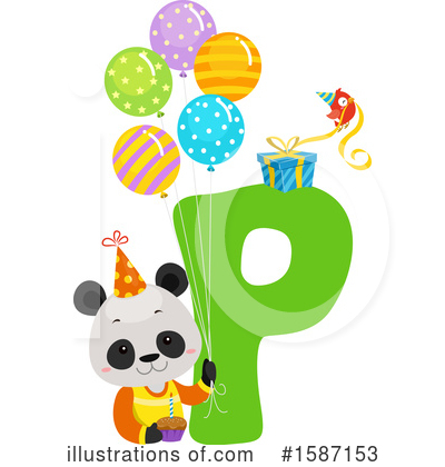 Panda Clipart #1587153 by BNP Design Studio
