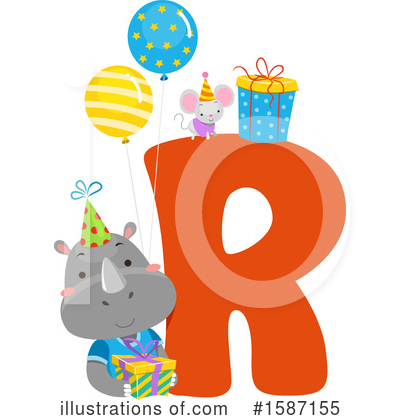 Rhino Clipart #1587155 by BNP Design Studio