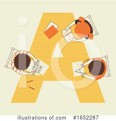Royalty-Free (RF) Alphabet Clipart Illustration by BNP Design Studio - Stock Sample #1652287