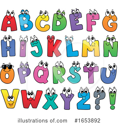 Alphabet Clipart #1653892 by visekart