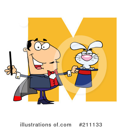 Magician Clipart #211133 by Hit Toon