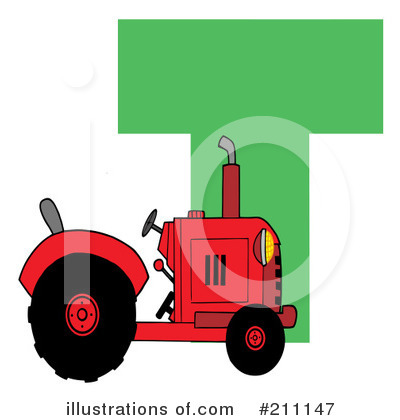 Tractors Clipart #211147 by Hit Toon