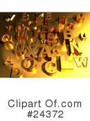 Alphabet Clipart #24372 by Eugene