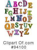 Alphabet Clipart #94100 by BNP Design Studio