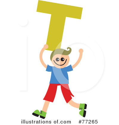 Royalty-Free (RF) Alphabet Kids Clipart Illustration by Prawny - Stock Sample #77265