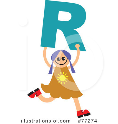 Royalty-Free (RF) Alphabet Kids Clipart Illustration by Prawny - Stock Sample #77274