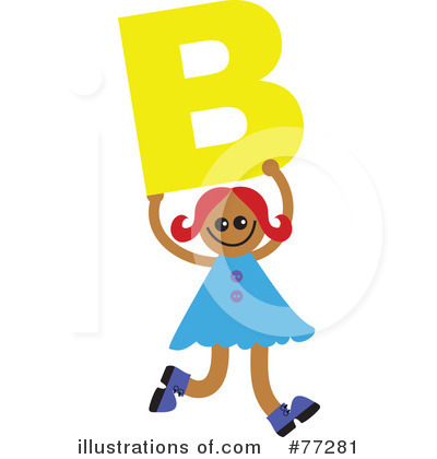 Royalty-Free (RF) Alphabet Kids Clipart Illustration by Prawny - Stock Sample #77281