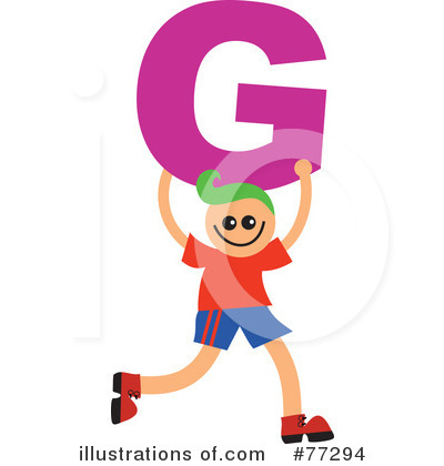 Royalty-Free (RF) Alphabet Kids Clipart Illustration by Prawny - Stock Sample #77294