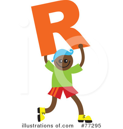 Royalty-Free (RF) Alphabet Kids Clipart Illustration by Prawny - Stock Sample #77295
