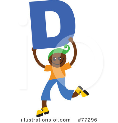 Royalty-Free (RF) Alphabet Kids Clipart Illustration by Prawny - Stock Sample #77296