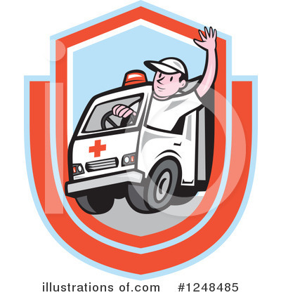 Ambulance Clipart #1248485 by patrimonio