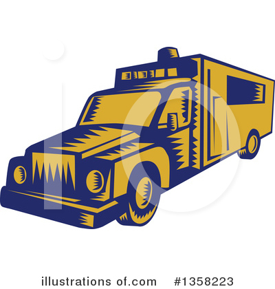 Ambulance Clipart #1358223 by patrimonio