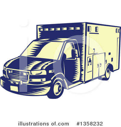 Ambulance Clipart #1358232 by patrimonio