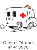 Ambulance Clipart #1413976 by Johnny Sajem