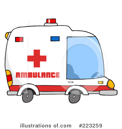 Ambulance Clipart #223259 by Hit Toon