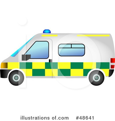 Royalty-Free (RF) Ambulance Clipart Illustration by Prawny - Stock Sample #48641