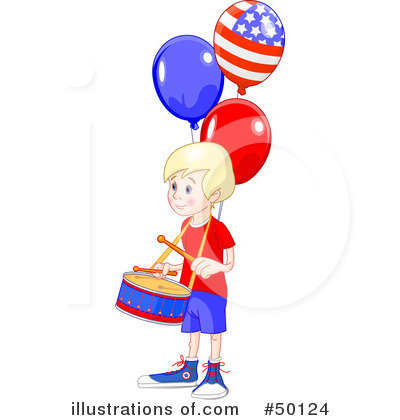 4th Of July Clipart #50124 by Pushkin