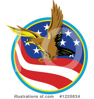 Royalty-Free (RF) American Clipart Illustration by patrimonio - Stock Sample #1220834
