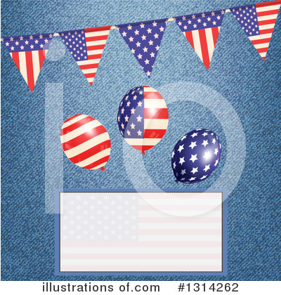 Royalty-Free (RF) American Clipart Illustration by elaineitalia - Stock Sample #1314262