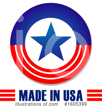 Made In America Clipart #1605399 by Vector Tradition SM
