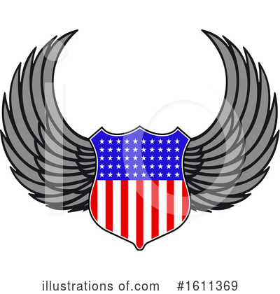 Americana Clipart #1611369 by Vector Tradition SM