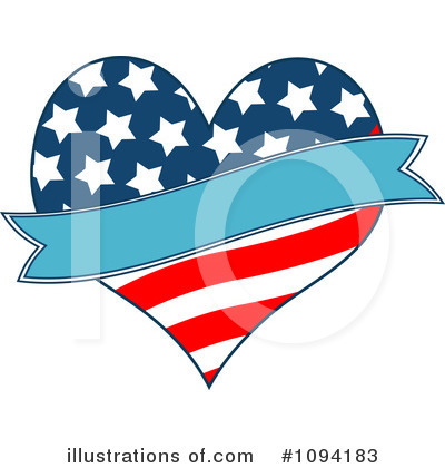 American Flag Clipart #1094183 by Pushkin