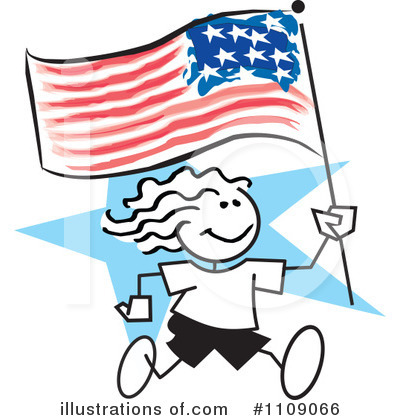 Americana Clipart #1109066 by Johnny Sajem