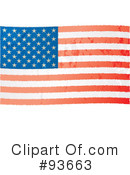 American Flag Clipart #93663 by michaeltravers