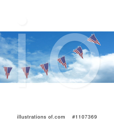 Bunting Clipart #1107369 by KJ Pargeter