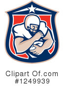 American Football Clipart #1249939 by patrimonio