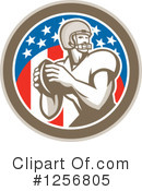 American Football Clipart #1256805 by patrimonio