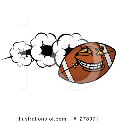 Football Clipart #1273971 by Vector Tradition SM