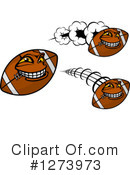 American Football Clipart #1273973 by Vector Tradition SM