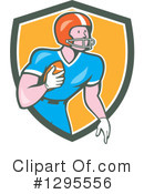 American Football Clipart #1295556 by patrimonio