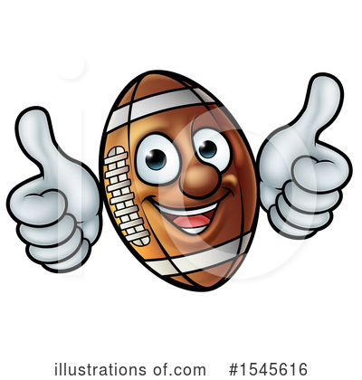 Royalty-Free (RF) American Football Clipart Illustration by AtStockIllustration - Stock Sample #1545616