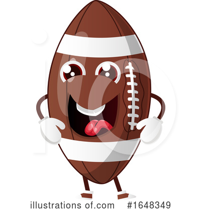 American Football Clipart #1648349 by Morphart Creations
