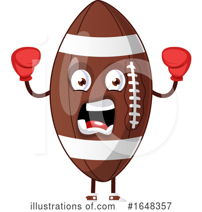 American Football Clipart #1648357 by Morphart Creations