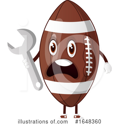 American Football Clipart #1648360 by Morphart Creations