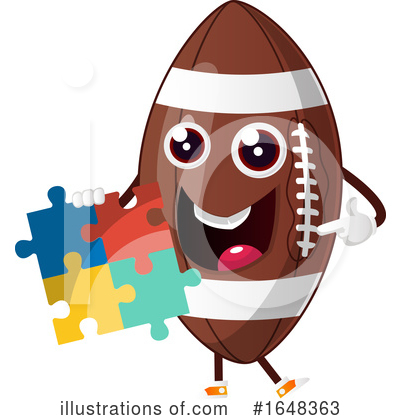 American Football Clipart #1648363 by Morphart Creations