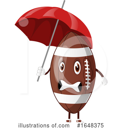 American Football Clipart #1648375 by Morphart Creations