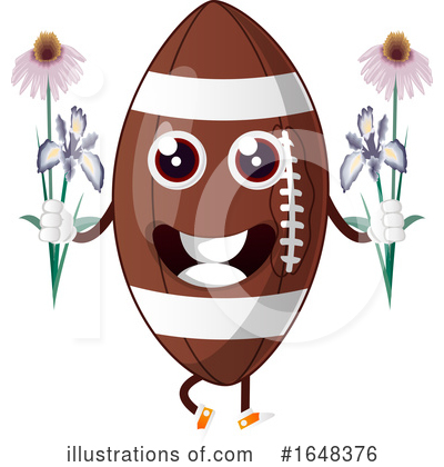 American Football Clipart #1648376 by Morphart Creations