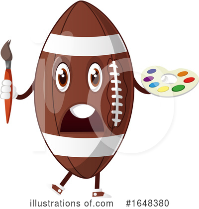 American Football Clipart #1648380 by Morphart Creations