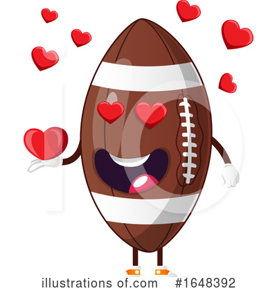 American Football Clipart #1648392 by Morphart Creations