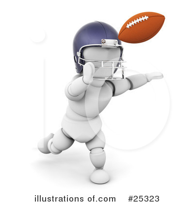 American Football Clipart #25323 by KJ Pargeter