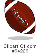 American Football Clipart #94229 by Pams Clipart
