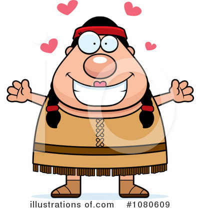 Royalty-Free (RF) American Indian Clipart Illustration by Cory Thoman - Stock Sample #1080609