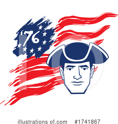 Royalty-Free (RF) American Revolution Clipart Illustration by Johnny Sajem - Stock Sample #1741867