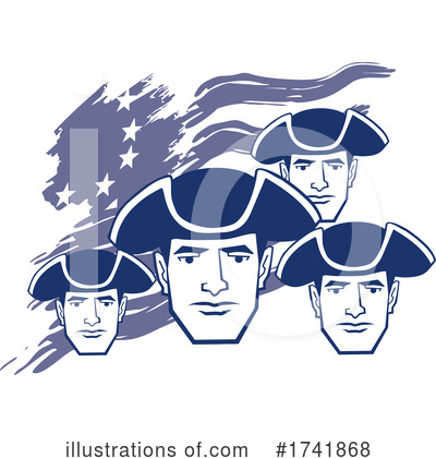 Royalty-Free (RF) American Revolution Clipart Illustration by Johnny Sajem - Stock Sample #1741868