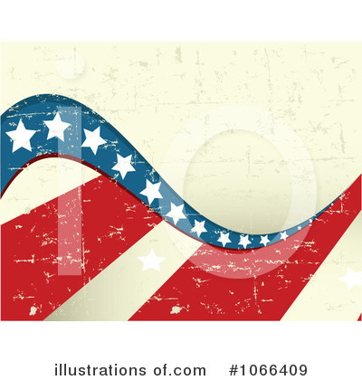 American Flag Clipart #1066409 by Pushkin