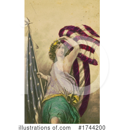 Royalty-Free (RF) Americana Clipart Illustration by JVPD - Stock Sample #1744200